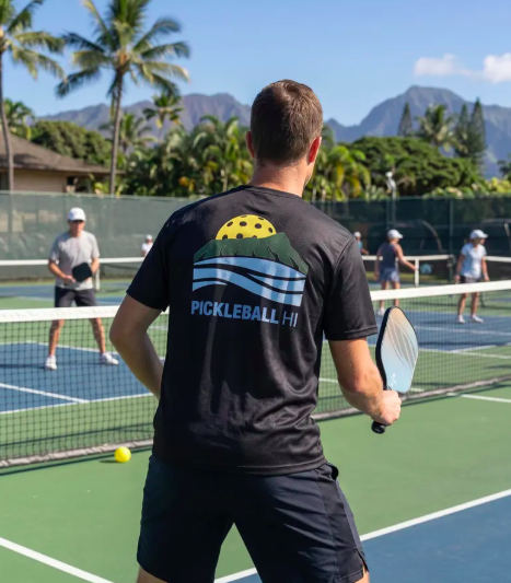 Diamond Head Pickleball Hawaii Apparel